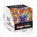Magnetic Shape-Shifting Cube | Transforming Puzzle Toy | Multicolor