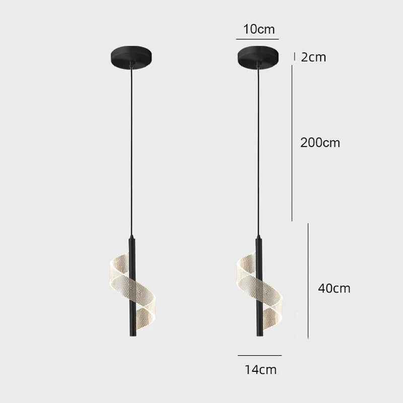 Nordic LED Pendant Light – Modern Hanging Lamp for Living Room, Bedroom, Dining Table, and Aisle – Gold Acrylic Shade, Indoor Home Decoration