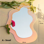 Acrylic Flower Mirror |