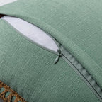 Colorful pillowcases in French style