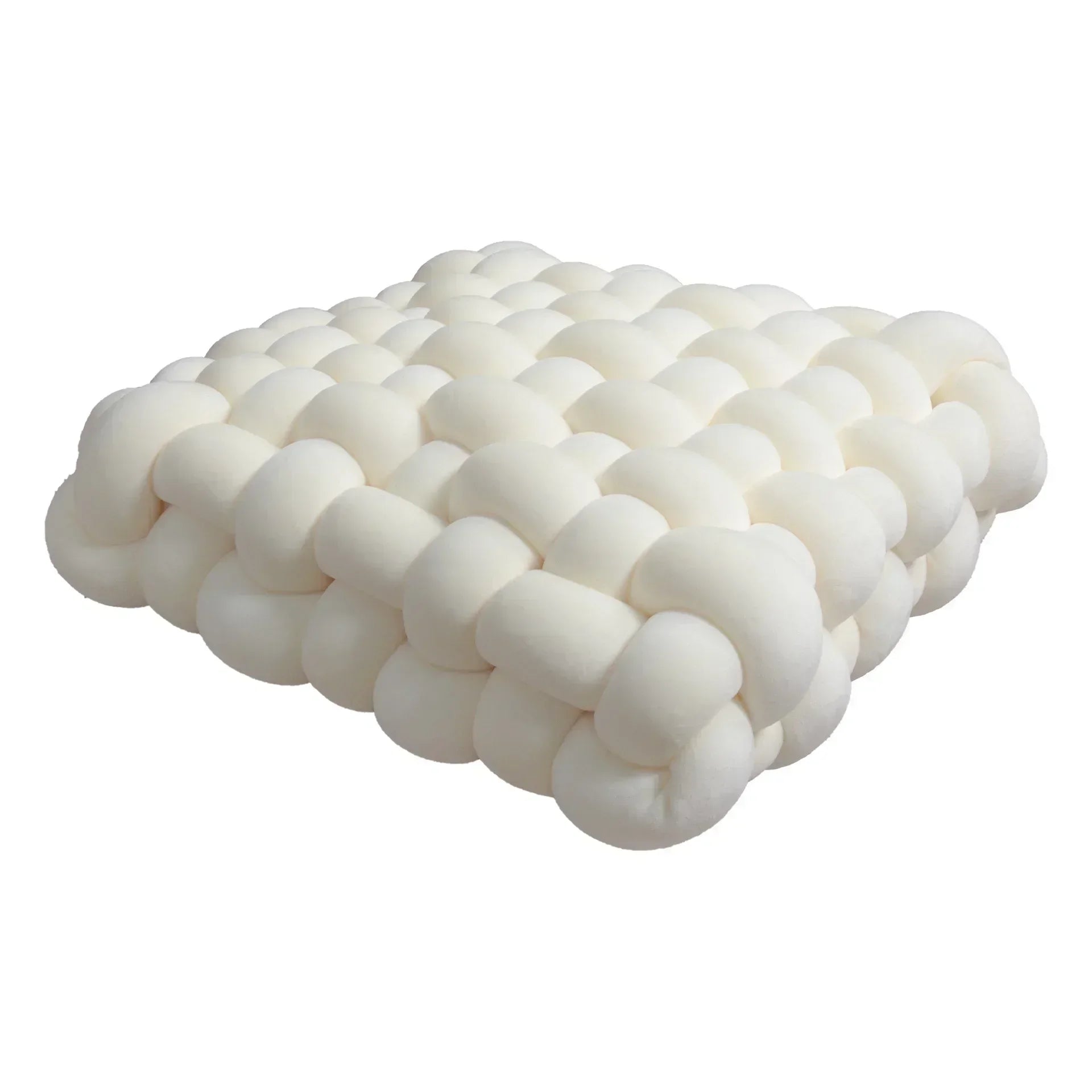 Chunky Woven Knot Cushion | Vinantica