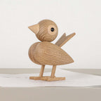A little bird told me, Nordic wooden ornament