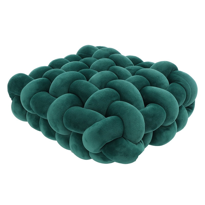 Knotted Ball Decorative Pillow | Vinantica
