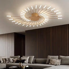 LED Nordic Fireworks Ceiling Chandelier - Modern Indoor Lighting Fixture