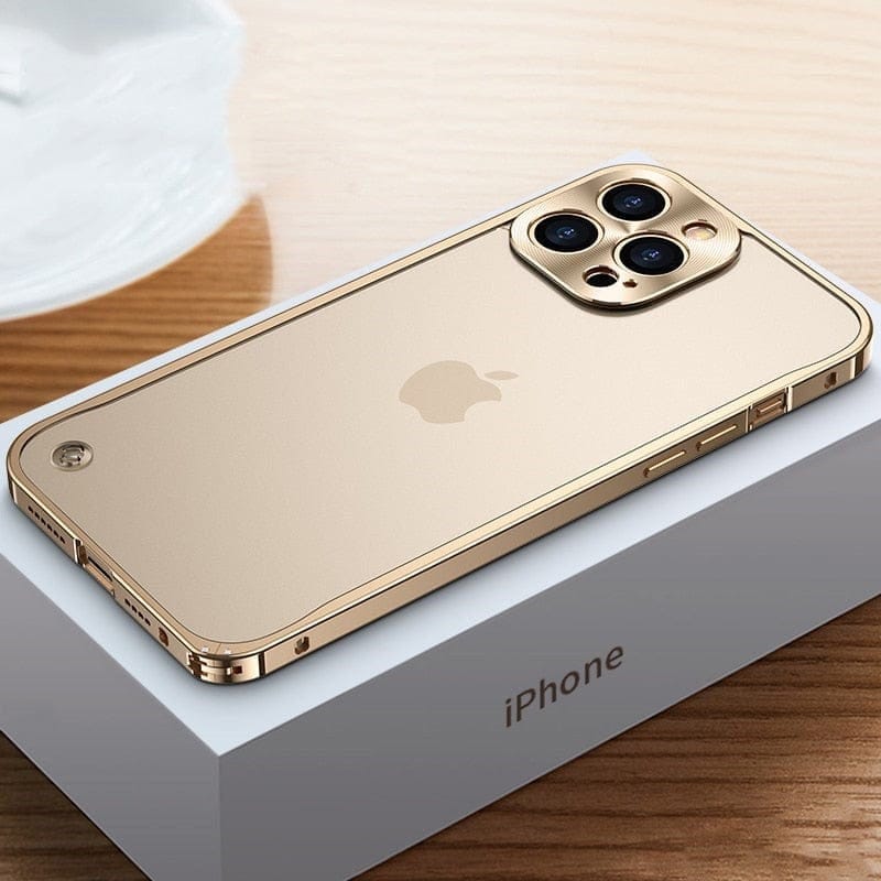 iPhone Aluminum Case | CNC-Milled Metal Frame for Protection | Multiple Colors