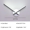 Modern LED Wall Lamp Bedside Sconce - Home Decor Lighting Fixture for Living Room, Bedroom, Hotel