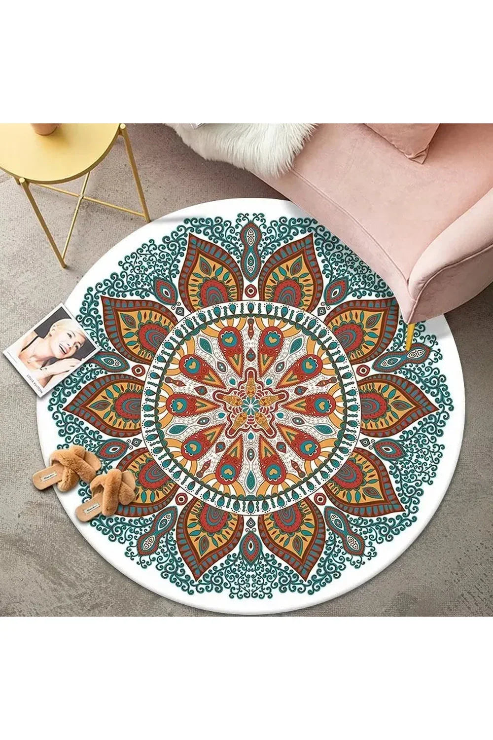 Soft Round Rug