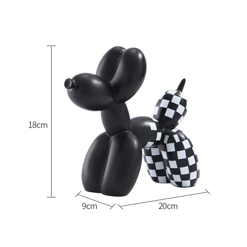 Luxurious home decor, balloon dog decoration, office desk accessories, animal decor, modern popular art, Nordic statues