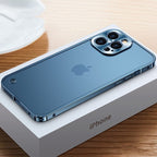 iPhone Aluminum Case | CNC-Milled Metal Frame for Protection | Multiple Colors