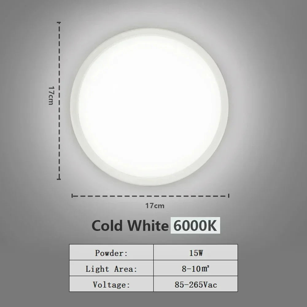 Modern LED Wall Lamp – Adjustable 3-Color Light Fixture for Bedroom, Living Room, Balcony, and Indoor Home Decor
