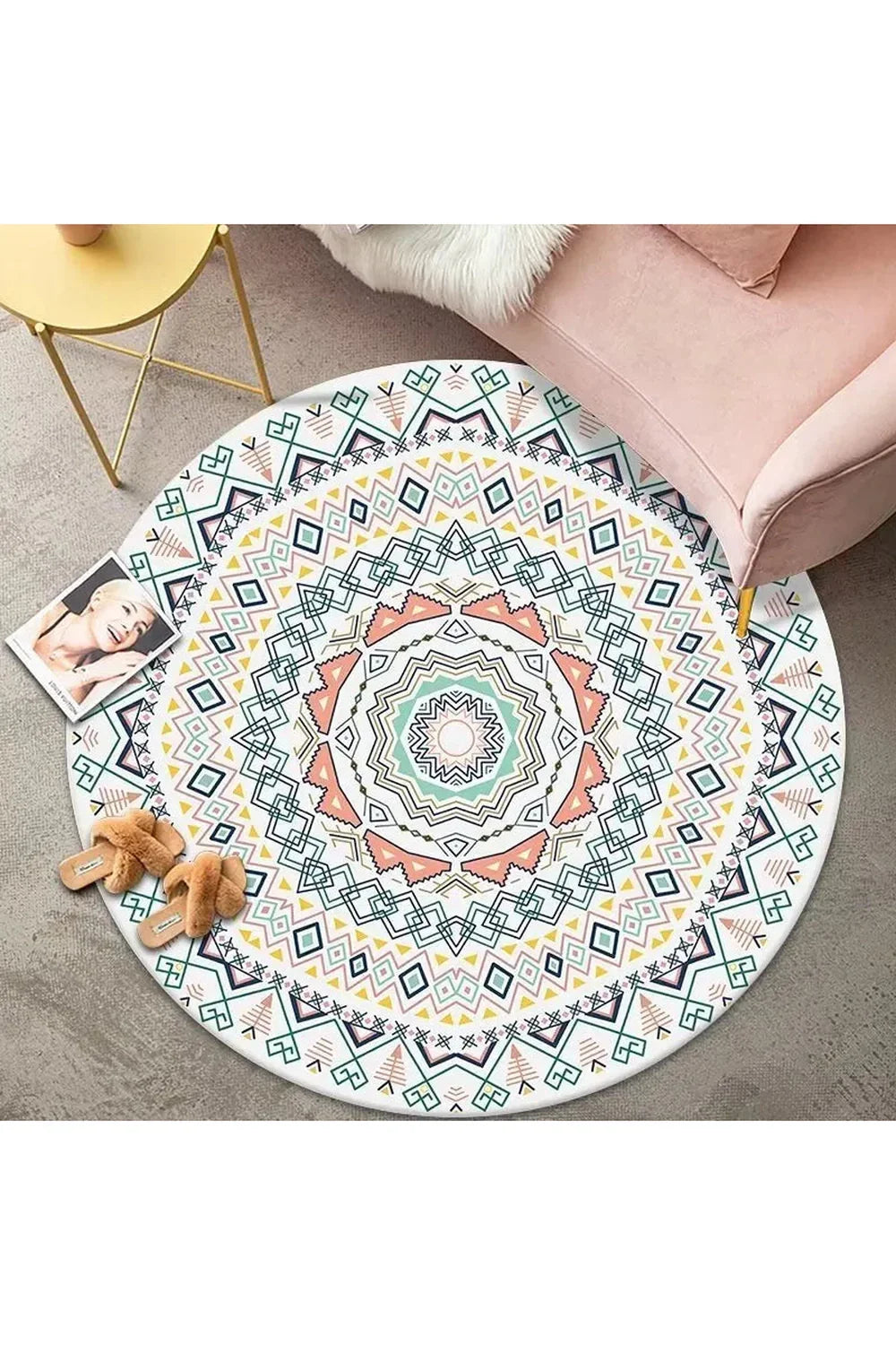 Soft Round Rug