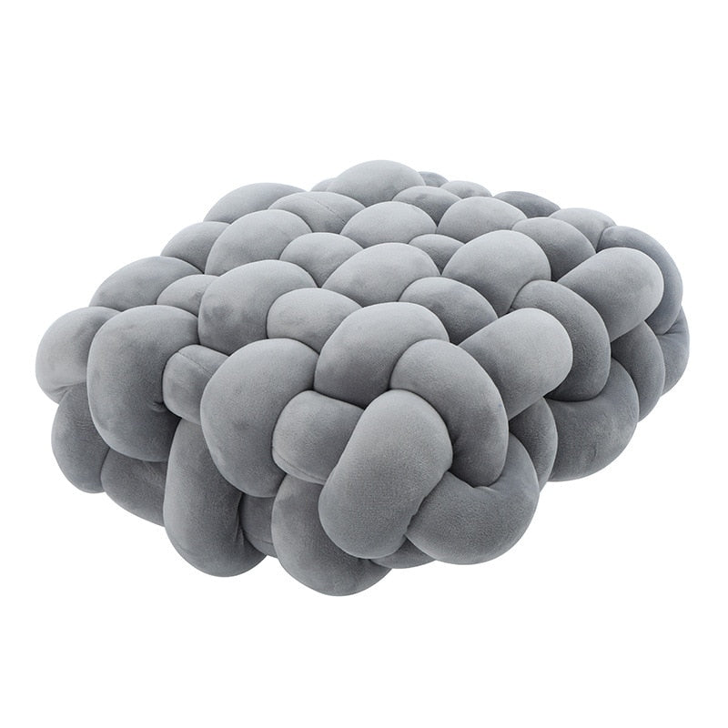 Knotted Ball Decorative Pillow | Vinantica