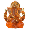 Rare colored semi-transparent Ganesh statues for luck in your home
