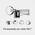 Modern Foldable LED Wall Lamp – Retractable Eye-Protective Wall Light for Bedroom, Study, Living Room, and Bathroom