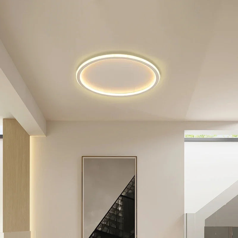Modern LED Ceiling Light – Dimmable Indoor Lighting Fixture for Bedroom, Bathroom, Kitchen, and Corridor