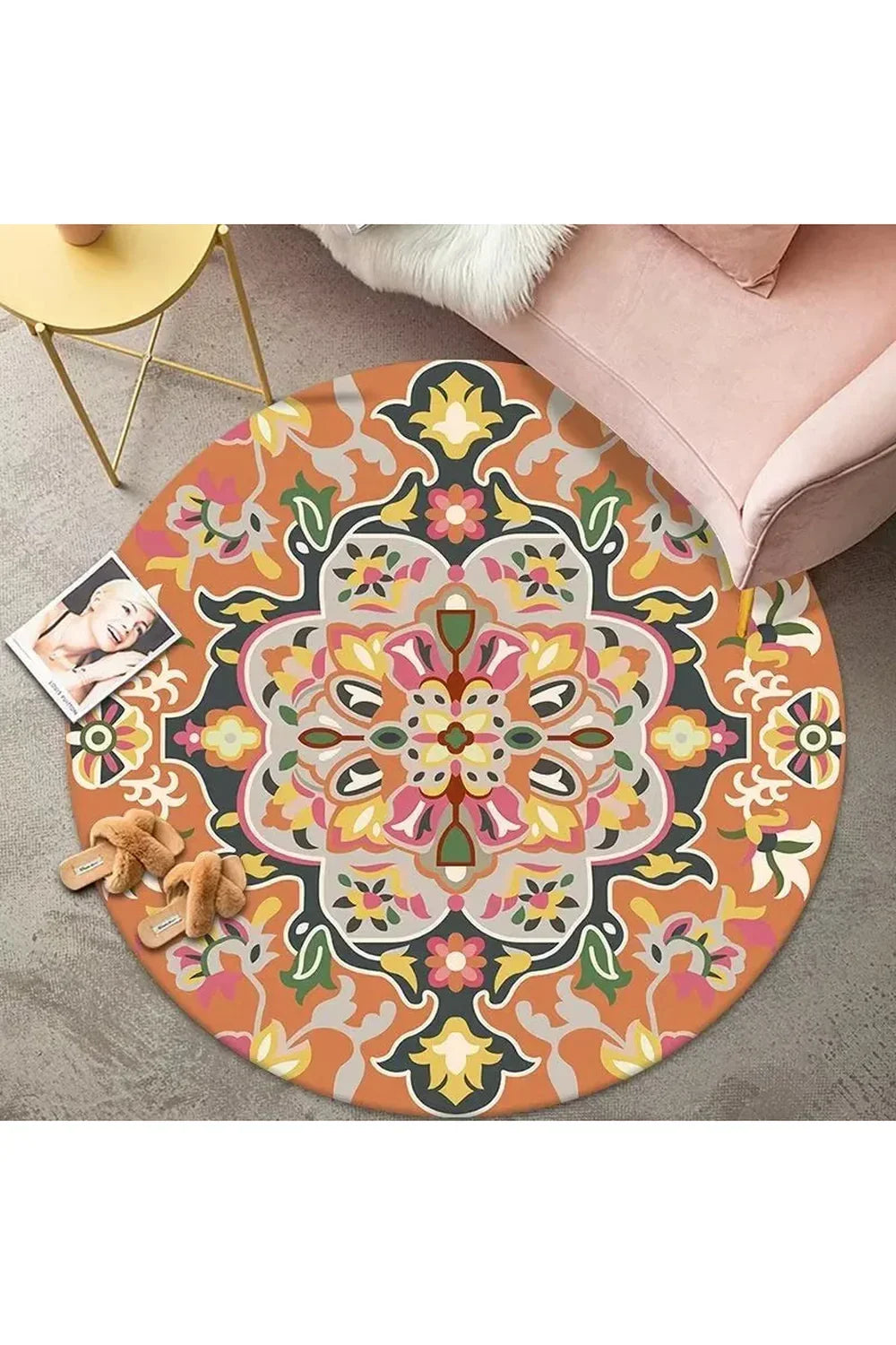 Soft Round Rug