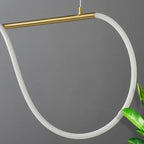 Modern LED Pendant Light – Stylish Ceiling Chandelier for Dining Room, Kitchen & Office, Energy-Efficient AC Power, LED Bulbs Included
