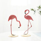 Nordic Flamingo Figurine Figure Statue Sculpture Living Room Office Wedding Party Ornaments Home Decor Decoration Accessories