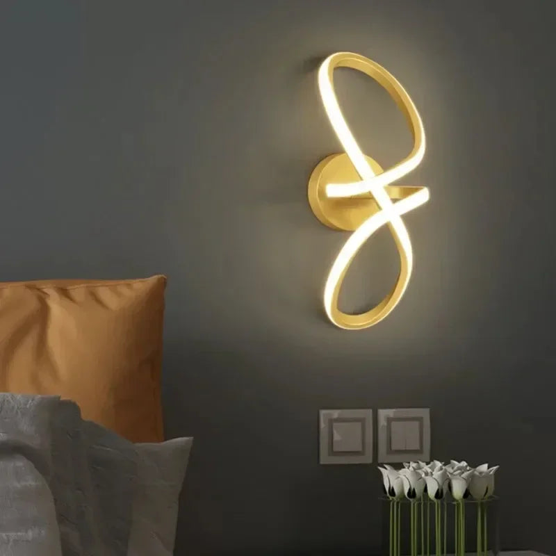 Modern LED Ceiling Light – Minimalist Line Fixture for Corridor, Entryway, Aisle, Staircase, and Indoor Decor – AC Powered, LED Bulb Included