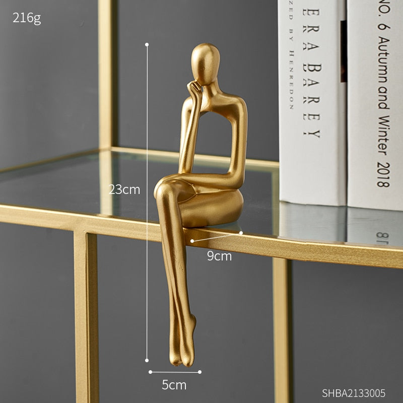 Modern Figurines Abstract Home Decor Sculpture
