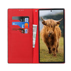 Genuine leather wallet case