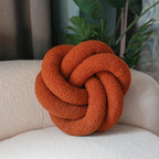 Nordic Cotton Boucle Knot Pillow | Vinantica
