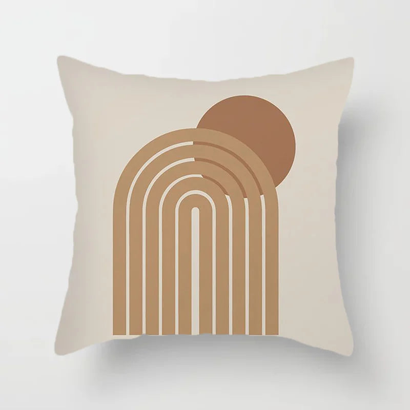 Modern Art Abstract Pattern Decorative Cushion Covers Creative Line Sofa Chair Pillowcases Throw Pillow Case Home Office Decor | Vinantica