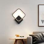 Modern LED Wall Lamp – Round Wall Light Fixture for Bedroom, Living Room, Hallway, and Study