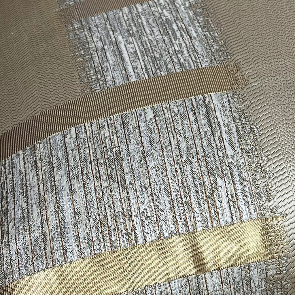 Shiny Golden Silver Stripe Jacquard Cushion Cushion Covers 45x45cm Pillow Cases Square Cover For Sofa Throw Cushions Light Luxury Nordic Home Decor | Vinantica