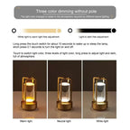 LED Cordless Table Lamp | Industrial Style, Rechargeable & Portable Lighting for Outdoor & Indoor Use