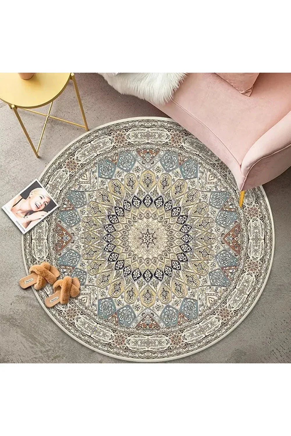 Soft Round Rug