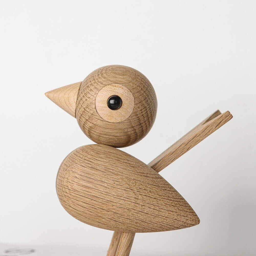 A little bird told me, Nordic wooden ornament