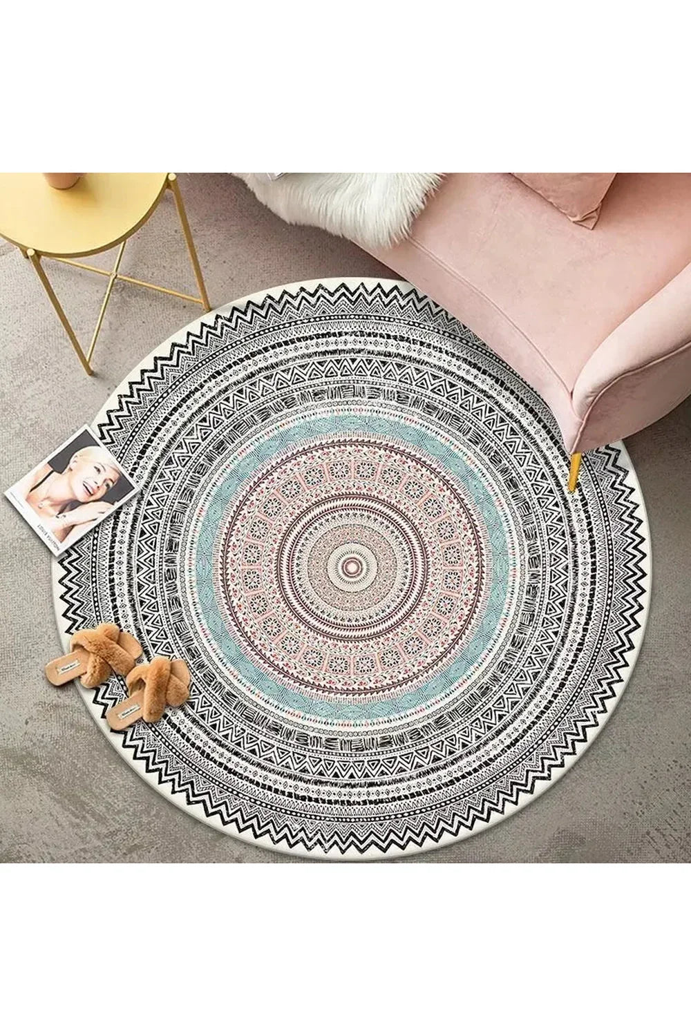 Soft Round Rug