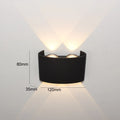 Body Motion Sensor Wall Light Waterproof Outdoor LED Wall Sconce Up Down Glowing Lamps Garden Yard Induction Corridor Wall Lamp