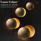Modern Eclipse Wall Lamp – Round LED Wall Light for Bedroom, Aisle, Corridor, and Living Room