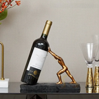 Wine Bottle Holder - VinoLux - Premium Design - Luxurious Eye-Catcher