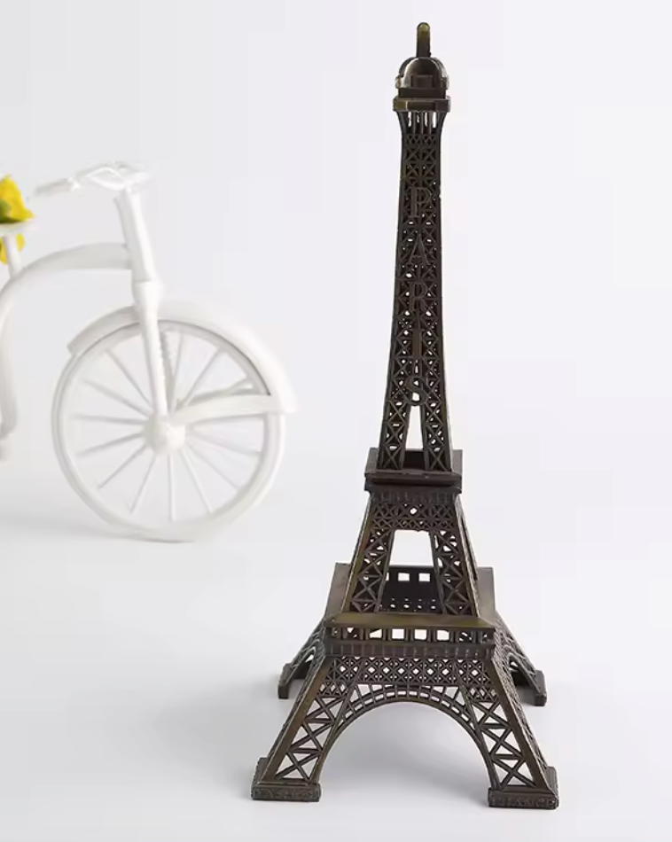 Eiffel Tower Metal Sculpture