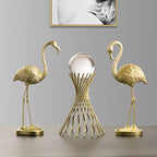 Nordic Flamingo Figurine Figure Statue Sculpture Living Room Office Wedding Party Ornaments Home Decor Decoration Accessories