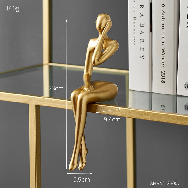 Modern Figurines Abstract Home Decor Sculpture