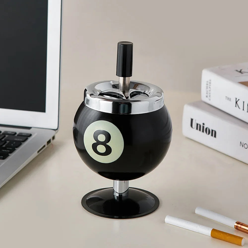 Metal Billiard Ashtray