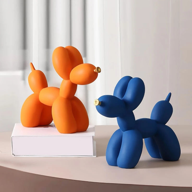 Luxurious home decor, balloon dog decoration, office desk accessories, animal decor, modern popular art, Nordic statues