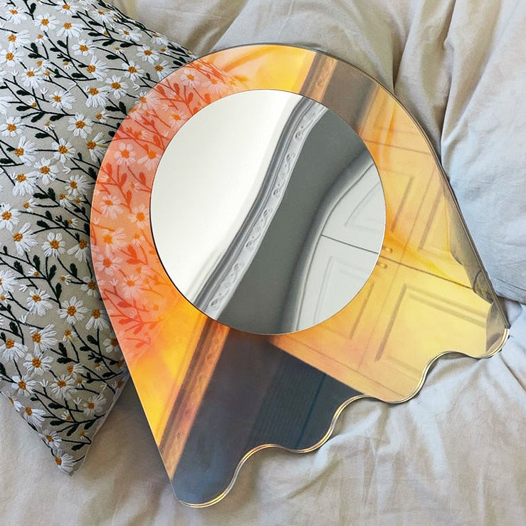 Acrylic Flower Mirror |