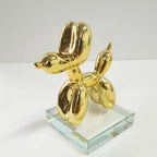 Nordic Balloon Dog Sculpture Resin Animal Ornament Art Sculptures and Figures Craft Home Decoration Room Desktop Accessories
