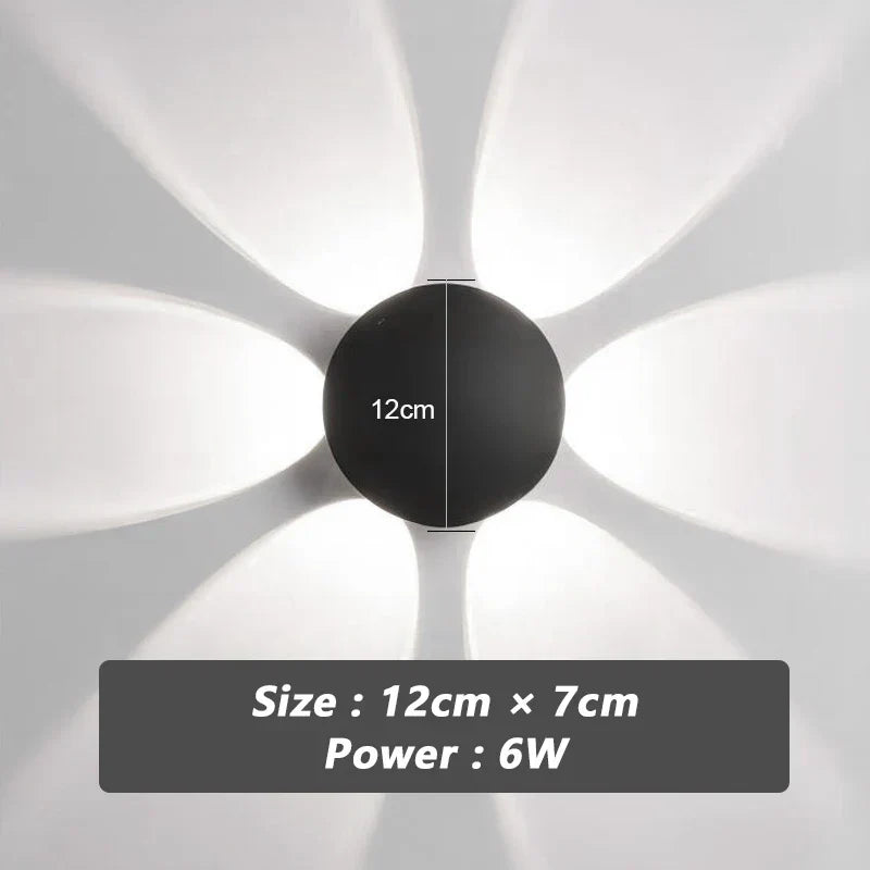 Black Prism Ambient Minimal Wall Lamp