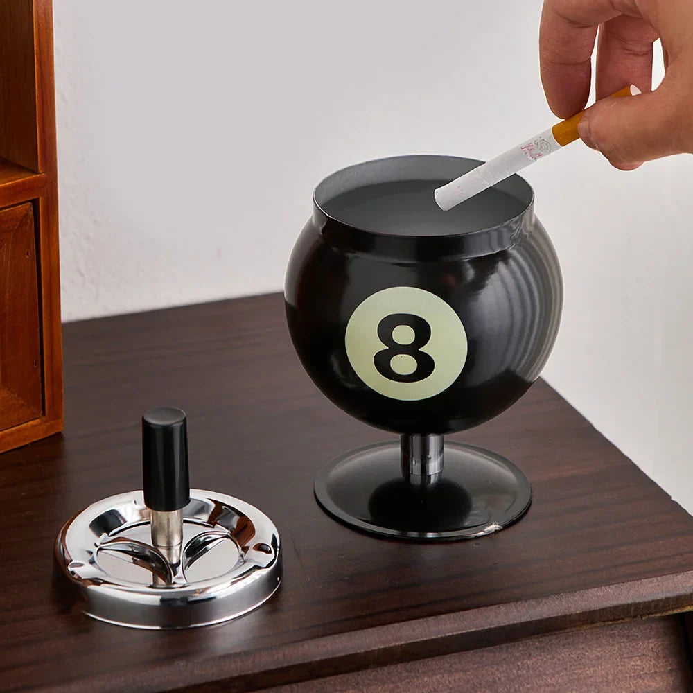 Metal Billiard Ashtray