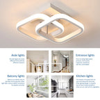 IRALAN Ceiling Chandelier LED Corridor Ceiling Lamp for Kitchen Bedroom Living Balcony Aisle Lamp Home Decor Foyer Track Lights