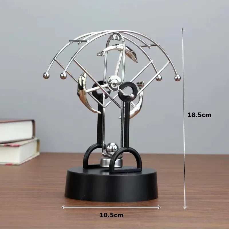Newton Pendulum Ball, which represents perpetual motion