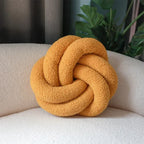 Nordic Cotton Boucle Knot Pillow | Vinantica