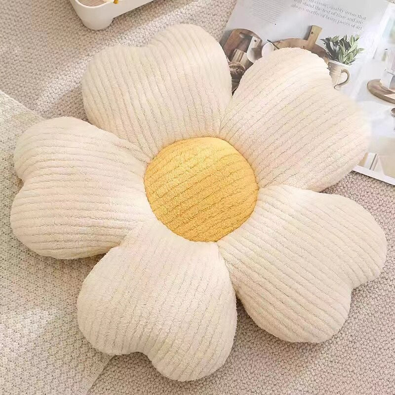 Soft Clover Flower Decorative Pillow