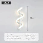Contemporary LED Wall Lamp - Sleek Nordic Design for Bedroom, Living Room, and More